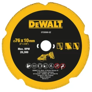 Disco de diamante multi-material 76mm