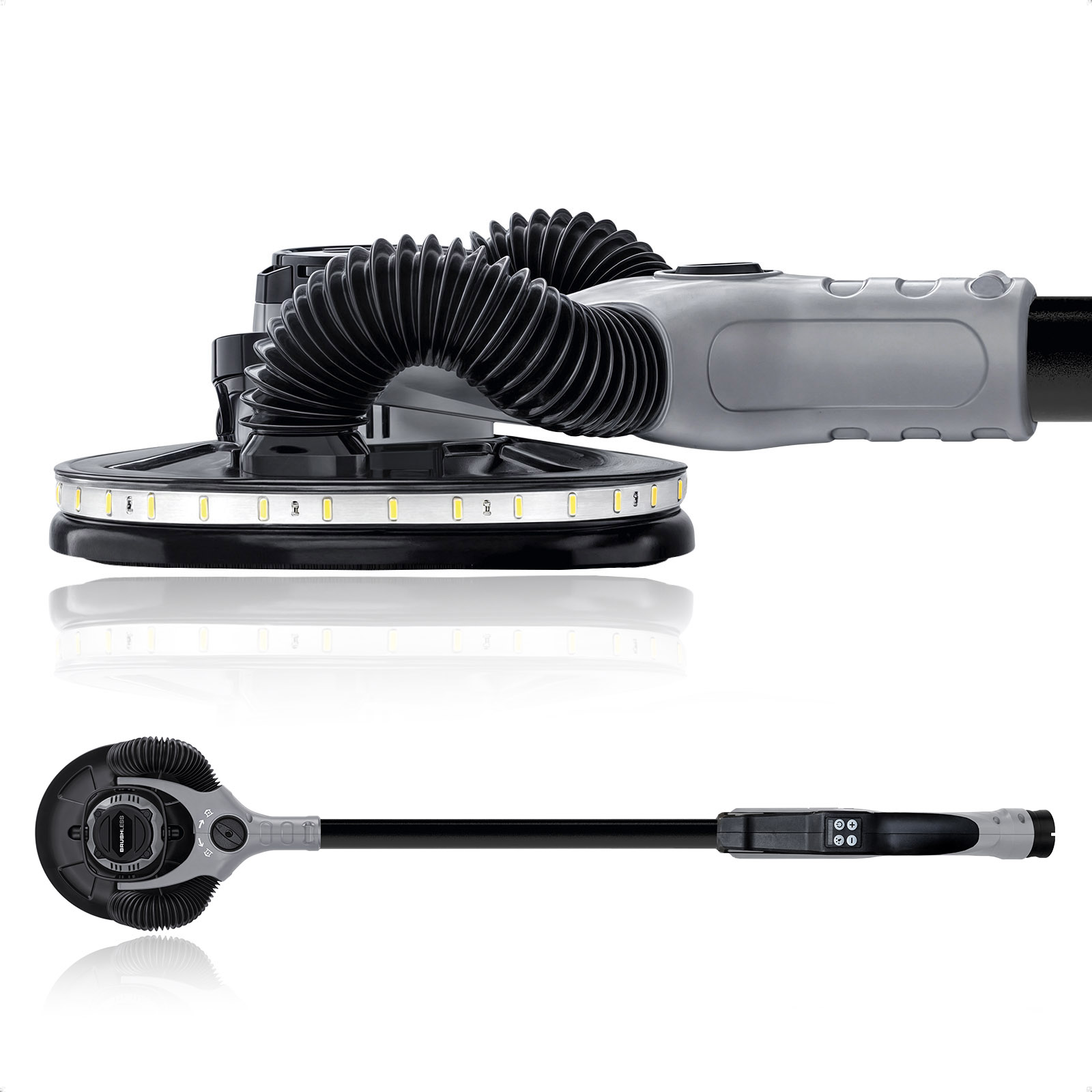 Lijadora circular rotorbital Werku WK403590 paredes y techos 400 W