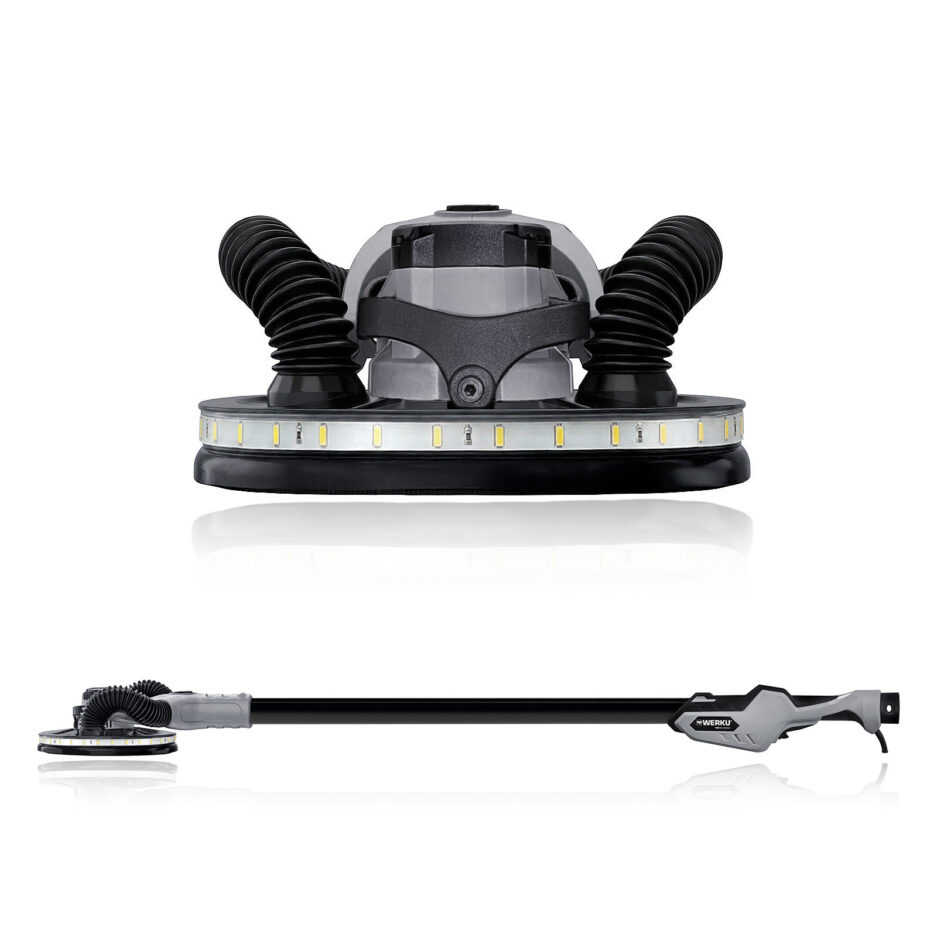 Lijadora circular rotorbital Werku WK403590 paredes y techos 400 W - Imagen 5
