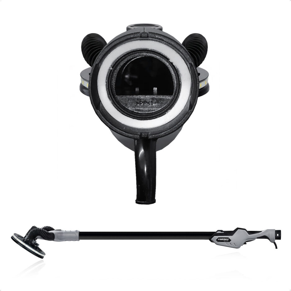 Lijadora circular rotorbital Werku WK403590 paredes y techos 400 W - Imagen 3