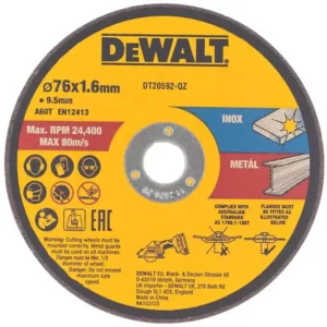 Disco abrasivo 76mm para metal e inox