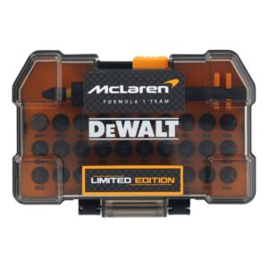Juego de puntas para atornillar DEWALT DT70900T FLEXTORQ edición McLaren 32 piezas